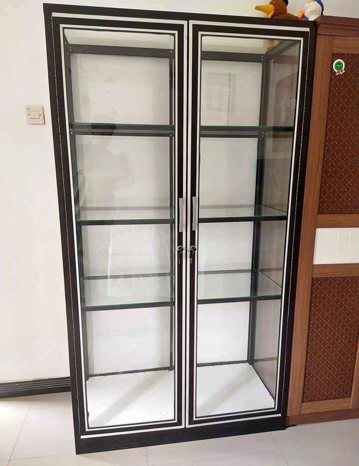 Rak Dulang 2 Pintu - Tampak Samping